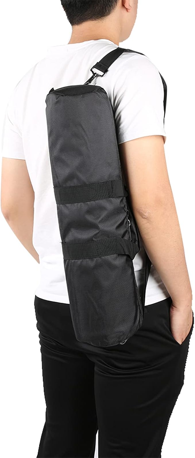 Heavy Duty Tripod Carrying Bag with Shoulder Strap, Padded Carrying Case Tripod Storage Bags for Photographers Artists Monopod (55cm*12cm)