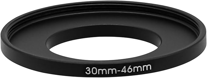 30-25/26/28/37/42/46/49/52/55/58mm Step Up & Step Down Rings Adapter for Lens and Filter 30-46 Filter Adapter Ring 30mm Lens to 46mm Filters