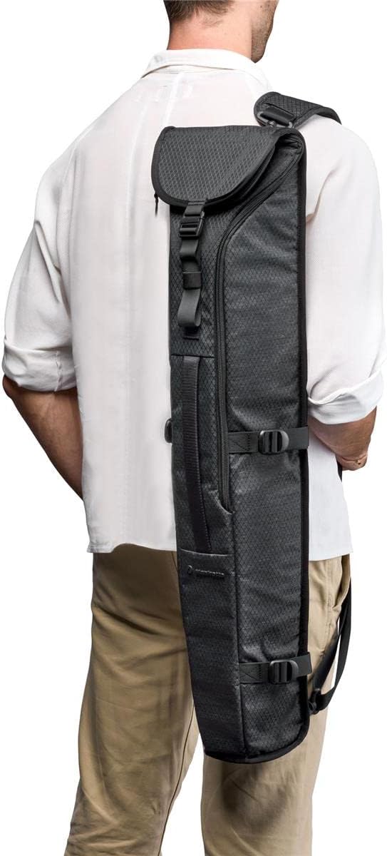 Manfrotto PRO Light Tough Tripod Bag, for Manfrotto Tough Hard Cases, with Removable Padded Shoulder Strap, with Expandable Design, Water Repellent