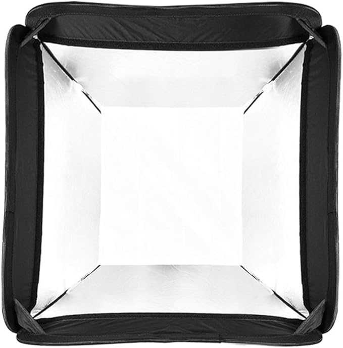Godox 32x32 inches / 80x80cm Portable Foldable Studio Flash Softbox Diffuser kit with Bowens Mount Speedring and Carrying Case for Portraits,Product Photography and Video Shooting with USB LED