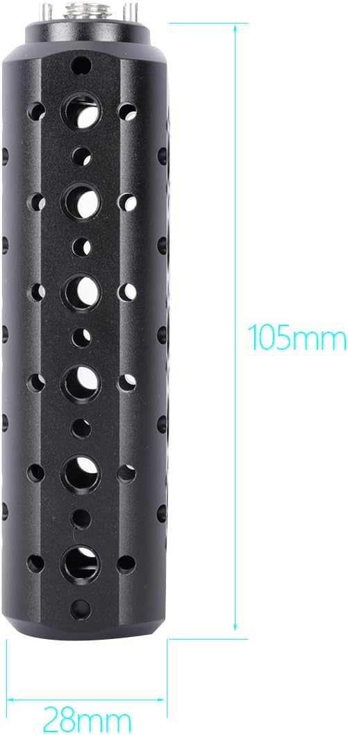 NICEYRIG Cheese Mounting Plate Camera Accessory Extension Handle Grip for ARRI Mount, Steady Video Support Stabilizer Camera Handgrip for DIY Accessories - 600