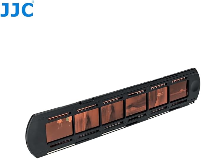 JJC Negative Film Holder Mounts for 35mm Compatible with Film Scanners Copying Equipment, Holds 6 Negative Frames On Digitizing Adapter Set