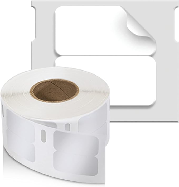 DYMO Authentic LW Extra-Small Multi-Purpose Labels DYMO Labels for LabelWriter Printers White 1/2" x 1" 1 Roll of 1000