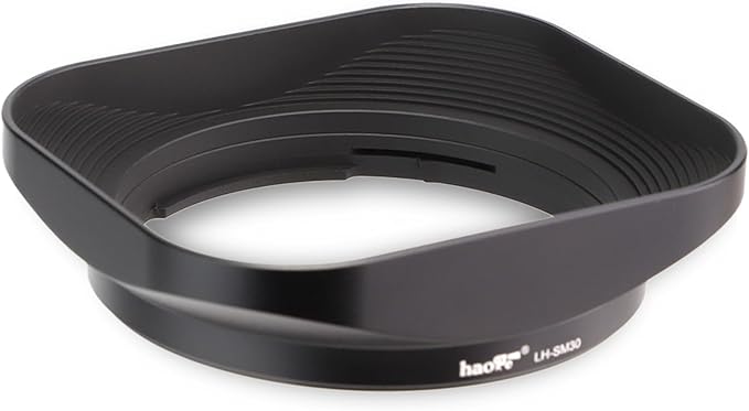 Haoge Metal Square Lens Bayonet Hood for Sigma 30mm F1.4 DC DN Lens LH-SM30