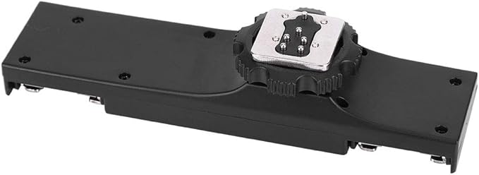 Hot Shoe Splitter, Multifunctional Hot Shoe Flash Light Bracket, Hot Shoe Mount Plate Adapter, High Loading Accessories for Camera Camcorder (for)
