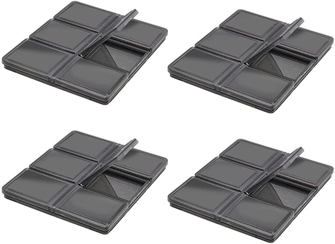 Acuvar 48 Slot SD/SDHC Memory Card Hard Plastic Case – Durable ABS Portable SD Card Storage Box Organizer, Protective Hard Shell SD Card Carrying Case for Photographers, Anti-Shock & Waterproof