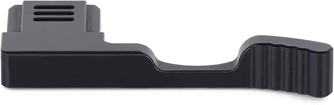 Metal Thumbs Up Grip for Fujifilm Fuji X-E5 Camera, XE5 Thumb Up Rest Hand Grip Anti-Slip Finger Grip, Hot Shoe Mount Thumb Support Enhanced Grip for One-Handed Photography (Black)
