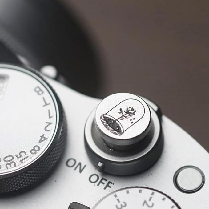 Camera Shutter Release Button Compatibility: Compatible with Fuji XT5, XT4, XT30, XE3, xpro3 xpro2 xpro1 xt20 xt200 xt100 (Bottle Rose)