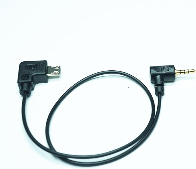 for Panasonic for zhiyun cable gh4 gh5 gh6 gh7 g9 s5 s5ii shutter cable crane2 / Crane-M /CRANE PLUS/crane Stabilizer Camera release cable Take pictures and record videos (micro usb to TRRS2.5 )