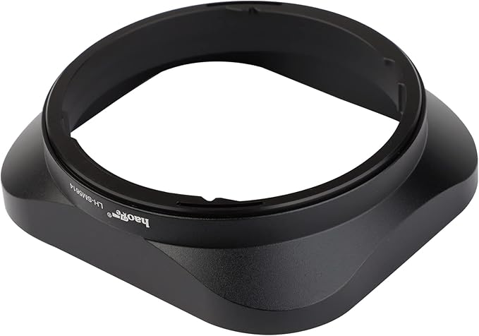 Haoge Bayonet Square Metal Lens Hood for Sigma 56mm F1.4,18-50mm F2.8 DC DN | Contemporary Lens LH-SM5614