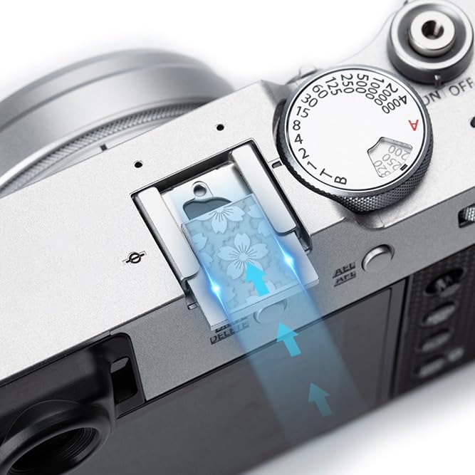 DBZZ Camera Soft Release Button, Shutter Button for Fuji Fujifilm X-T5 X-T4 X-T3 X-T30 X-T30 II X-T20 X-PRO3 X100VI X100V X-E4 X-E3 for Sony RX1R II RX10 IV III (Cover)