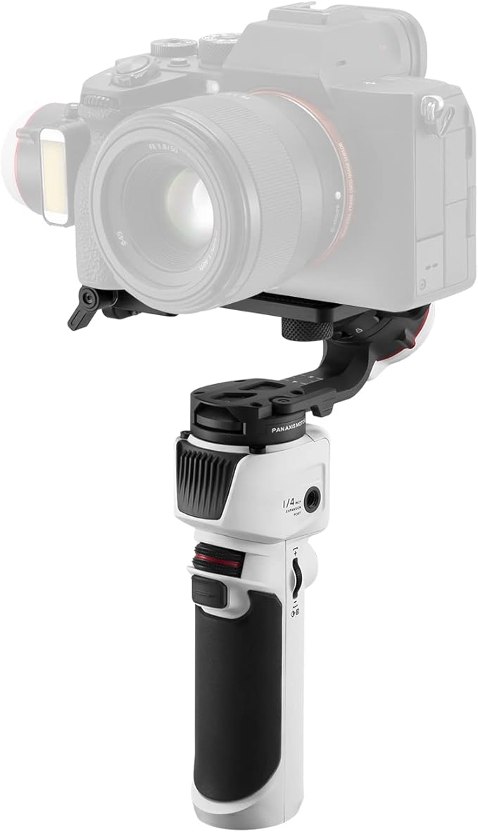 Zhiyun Crane M3 Gimbal 3-Axis Handheld Stabilizer All in One Design for Mirrorless Cameras,Smartphone,Action Cameras(Crane M2 Upgrade Version 2021)