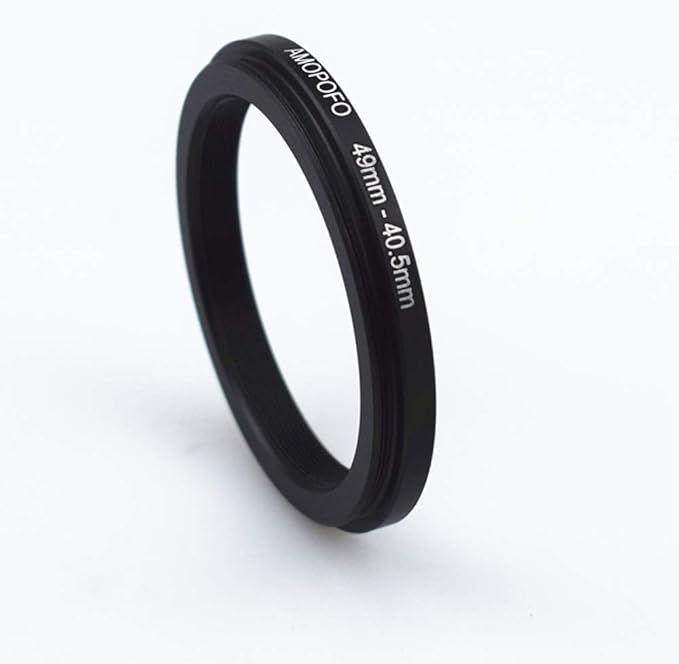 49mm to 40.5mm /46mm-40.5mm Step-Down Ring Filter Adapter for All Brands UV,ND,CPL,Metal Step-Down Ring Adapter