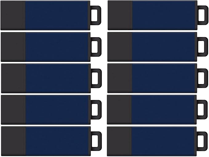 Centon DataStick Pro2 USB 2.0 Flash Drive 32GB x 50, Blue (S1-U2T1-32G-50)