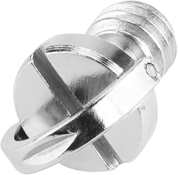 3/8 Inch Male Mounting Screw Adapter Quick Release Screw with D-Ring.-5 PCS.