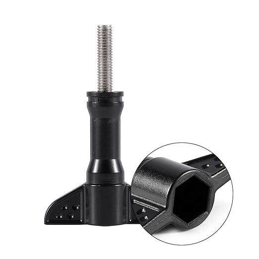 5 Pack Thumbscrews Set, 6cm Tool High Thumb T Type Screws Long Thumbscrew Thumb Screw Knob Bolt Replacement Accessories Fixing Camera for Sports Camera Mount Clamp
