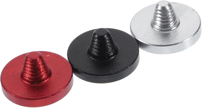 POPETPOP 3Pcs Aluminum Alloy Camera Shutter Release Button Lightweight Soft Easy Installation for Camera Models Stylish Colors for Unique Compositions