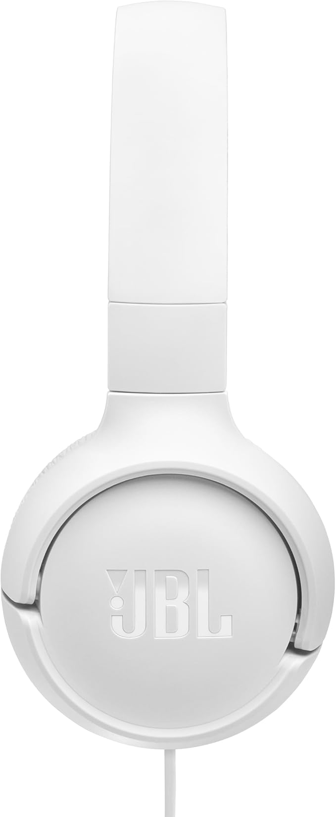 JBL Tune 520C - USB-C Wired on-Ear Headphones with Hi-Res Audio Support, JBL Pure Bass Sound, Comfort fit, USB-C connectivity, 3-Button Remote with Microphone and EQ presets Control (White)