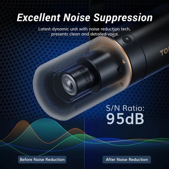 TONOR Dynamic Podcast Microphone, XLR/USB Mic for Recording, Streaming, XLR Cardioid Studio Mic with Quick Mute, 3.5mm Headphone Jack, Volume Control Microfono, 200 cm/78inch Cable, TD510