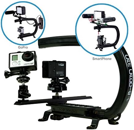 Cam Caddie Scorpion / EX Accessory Wing (10’ Inch – 25 CM) Multiple Accessory Mounting Bracket for Flash Shoe Accessories LED Light Microphone and Field Monitor Hot and Cold Compatible with Adjustable 1/4"–20 Mount