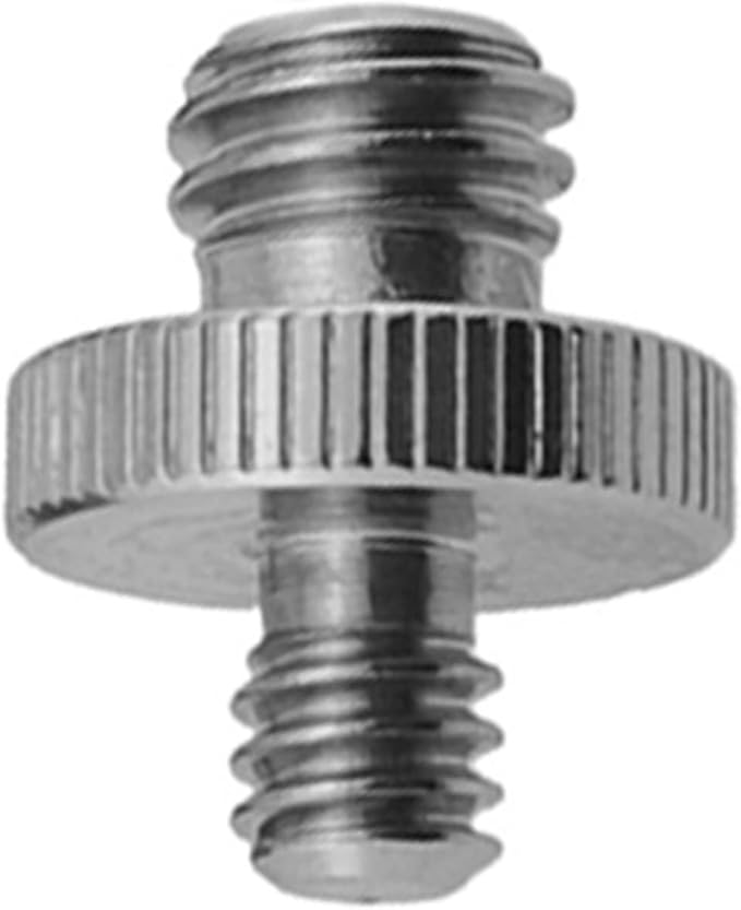 IOFIT Universal Conversion Screw 1/4 to M4 3/8 Screw Male to Male Adapter Screw Photography Accessories for Camera Tripod (Color : Silver, Size : Z84 1PC)