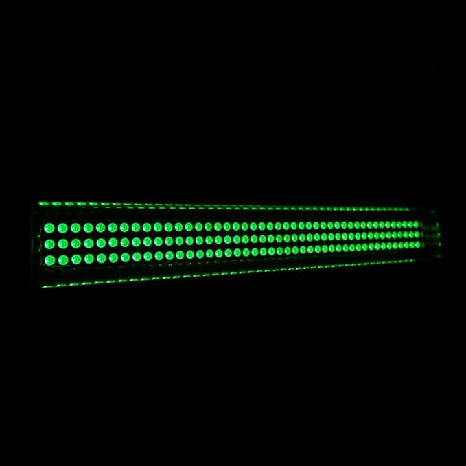 MFL. S100 Strobe Light 132-LED RGB Stage Lighting Strobe Blinder and Wash Light DJ Disco Lights Sound Activated Modes DMX Control All in One for DJ Party Stage Lives Concert