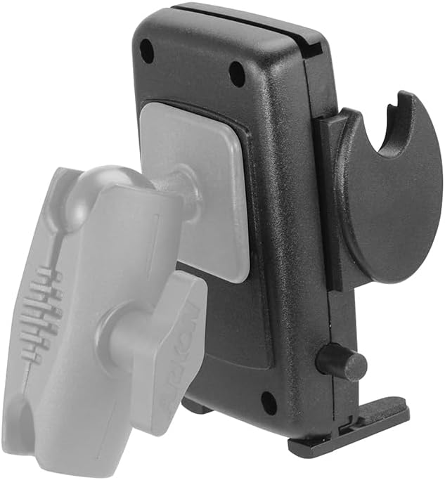 ARKON Mounts Mega Grip Universal Phone Holder | Securely Holds Phones 3.5" Wide | Fit to Pedestals Dual-T Compatible | Compatible with iPhone, Samsung, Google, and More
