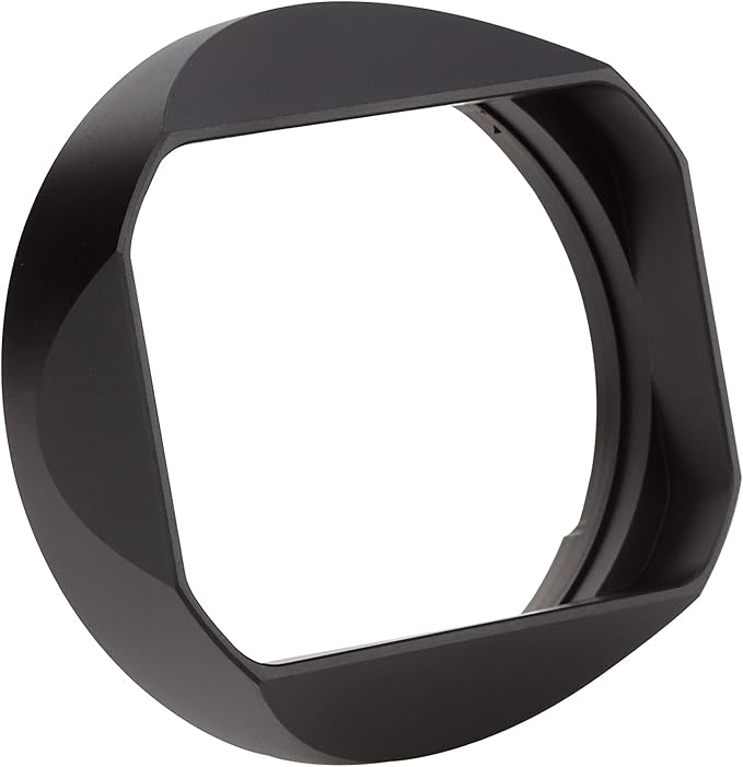 Haoge Lens Hood Metal Square Bayonet for Sigma 35mm F2 50mm/f2 DG DN | Contemporary Mirrorless Lens Sony E-Mount or Leica L Mount