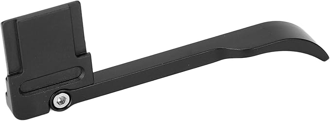 Thumb Up Grip for A6700 Cameras, Metal Thumb Up Rest Hand Grip, Hot Shoe Thumb Grip, for Stable and Hand Hold (Black)