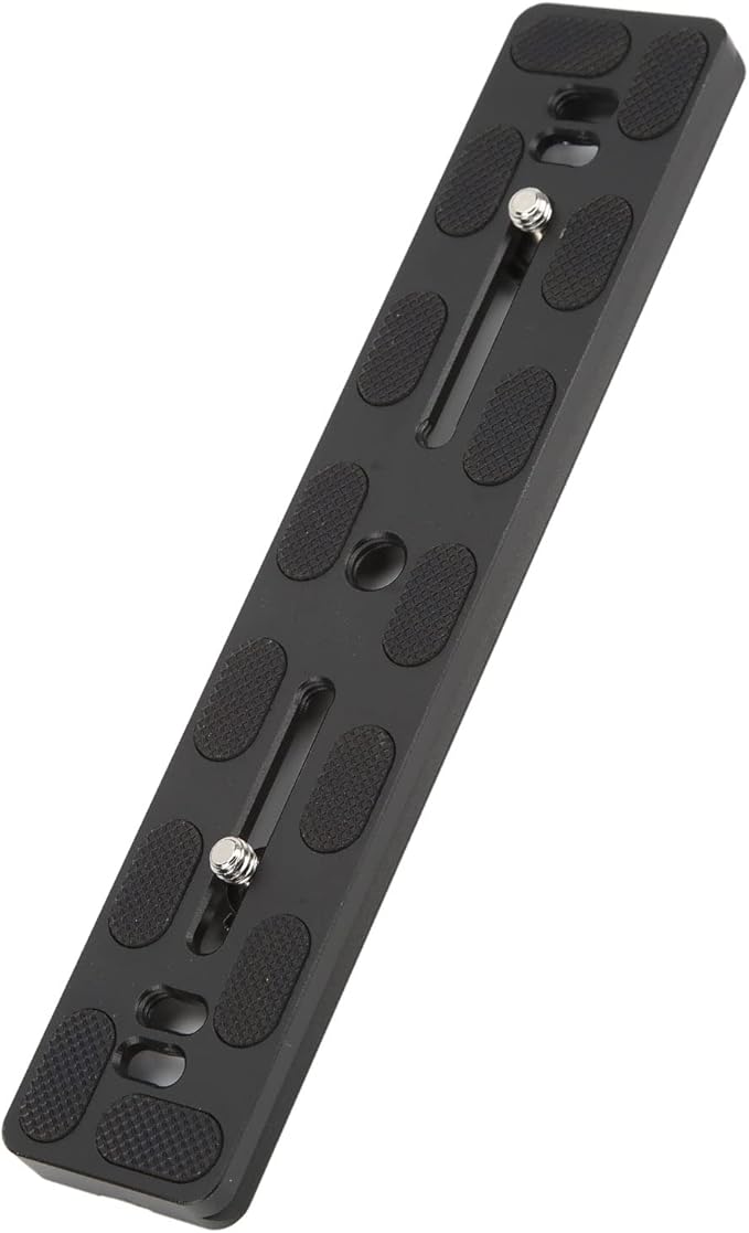 Quick Release Plate with 1/4 Inch Screw and D Ring Screw Fits for Standard for Camera Tripod Ball Head (200mm)