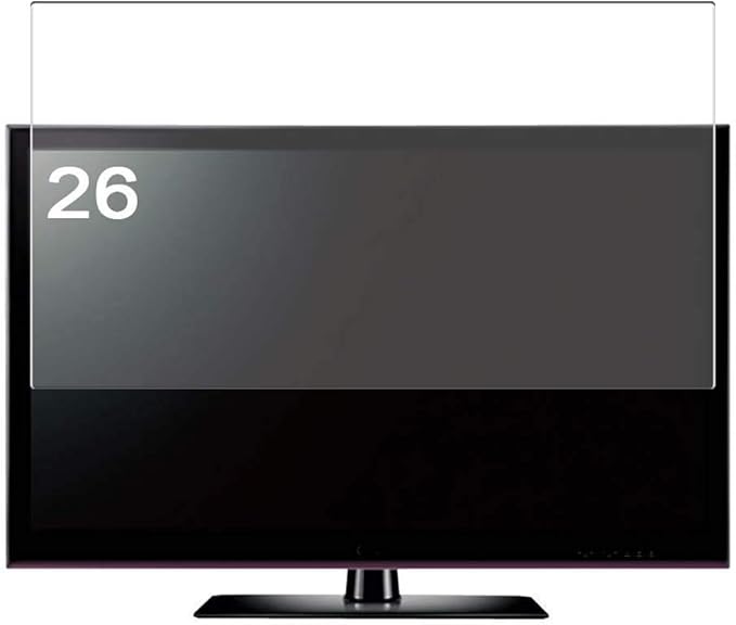 2 Pack Anti Blue Light Screen Protector Film, compatible with LG 26" LCD TV 26LE5300 TPU Guard （ Not Tempered Glass Protectors ）