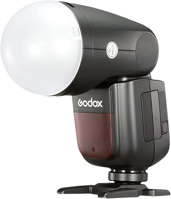 Godox AK-R11 Diffuser Dome for Godox V1 V1Pro V100 Flash Camera Round Head Flash, V100C V100N V100S V1Pro-C V1Pro-N V1Pro-S V1C V1N V1S,AD200 Pro II AD100Pro AD200Pro AD200 / H200R