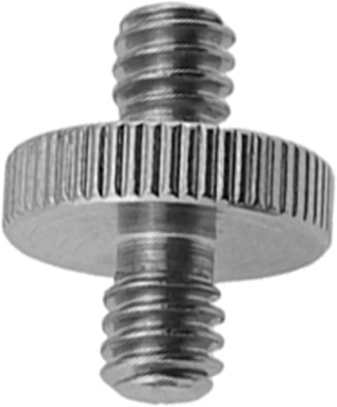 IOFIT Universal Conversion Screw 1/4 to M4 3/8 Screw Male to Male Adapter Screw Photography Accessories for Camera Tripod (Color : Silver, Size : Z82 1PC)