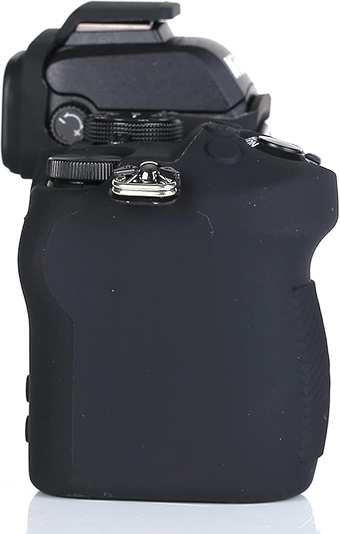 Professional Secure Silicone Camera Case Cover Housing Body Skin for Nikon Z50 Z 50 Mirrorless Digital Camera (Black)