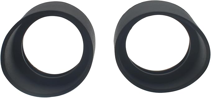 FDXGYH 2 Pcs Eyepiece Eye Cup Soft Rubber Eyepiece Cover Guard for 32-35mm Stereo Microscope Telescope