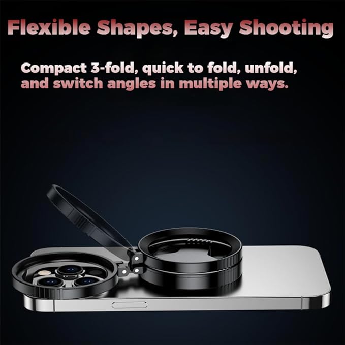 2026 Upgraded Anti-Glare Magnetic Phone Camera Filter, Anti-Glare Magnetic Phone Filter – Reduces Unwanted Reflections, Professional 52mm Polarizing Filter for iPhone Smartphone Photography (2Pcs)