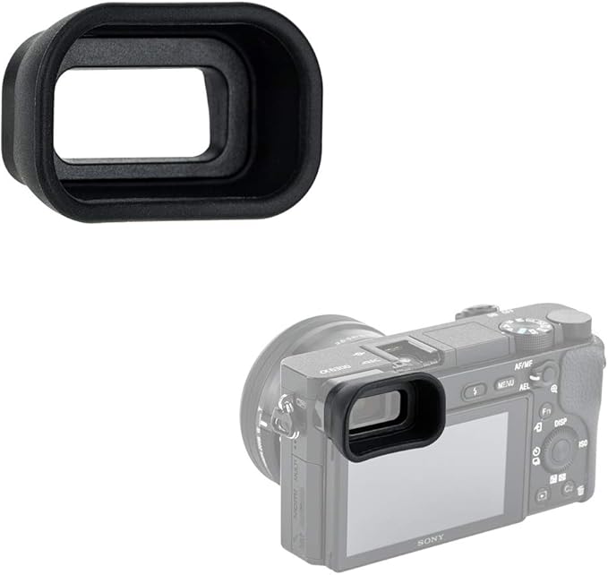 Kiwifotos Soft Long FDA-EP10 Viewfinder Eyecup Eye Cup Eyepiece for Sony A6000 A6100 A6300 Mirrorless Camera