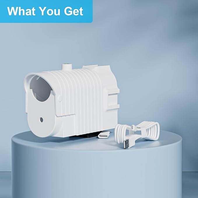 Protective Clam Cover with Fan for The Mevo Start, Avoid Exposure to Sun and Rain, Mini Fan Keep Mevo Start from Overheating During Hot Outdoor Games