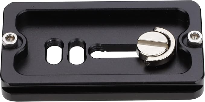 70mm Universal Camera Quick Release Plate, QR Plate,Quick Shoe Plates Fits Arca Swiss Standard Clamp for DSLR Camera Tripod Ballhead