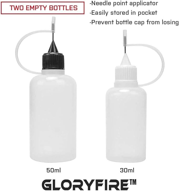 GLORYFIRE Gun Cleaning Kit Universal for Guns, Gun Brushes for Pistol, Handgun, Shotgun, Elite Brass Rods and Wire Rope, Hunting Gear Gun Accessories for Men