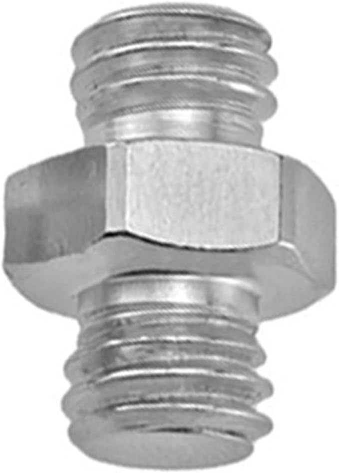 IOFIT Universal Conversion Screw 1/4 to M4 3/8 Screw Male to Male Adapter Screw Photography Accessories for Camera Tripod (Color : Silver, Size : Z87 1PC)