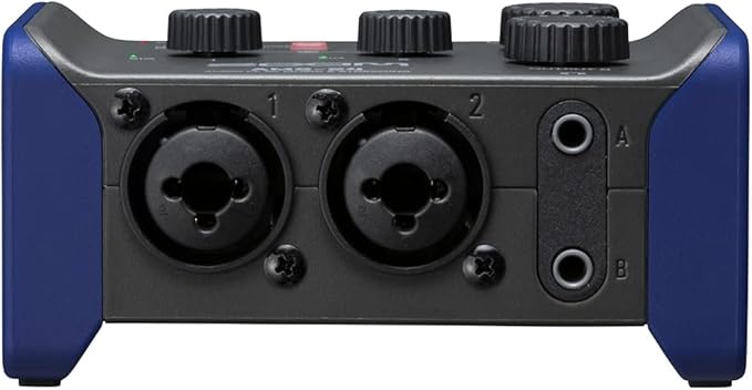 Zoom AMS-24 USB Audio Interface, 2 Inputs, 4 Outputs, Loopback, Direct Monitoring, Bus-Powered, for Recording and Streaming on PC, Mac, iOS, and Android