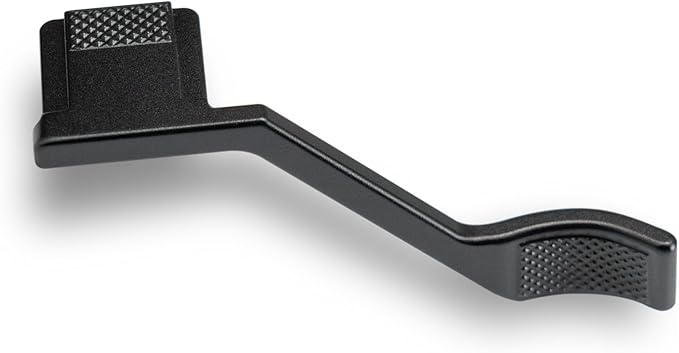 Metal Thumb Up Grip for Nikon Zf Camera, Hot Shoe Thumb Rest Support Grip ，Exclusive Vintage Anti-Slip Pattern, Enhance The camera's Grip Feel (Black)