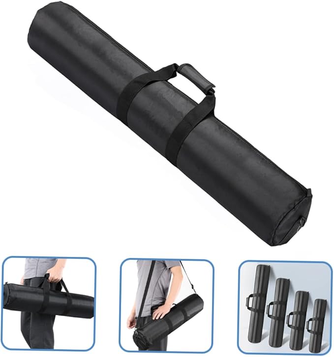 STOBOK Thick Foam Padded Tripod Bag Handle and Shoulder Strap for Photographers Portable Lighting Equipment Storage Case Suitable for Travel and Outdoor Use