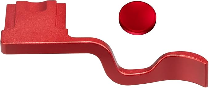 Metal Thumb Up Grip for for Fuji Fujifilm XT50 XT5 XT4 XT3 XT30 XT2 XT20 XT10 Digital Camera Hot Shoe Thumb Hand Grip Accessories (Red)