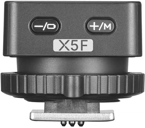 Godox X5F X5 F TTL Wireless Flash Trigger for Fujifilm, GODOX X5-F for IT32 Mini TTL Flash, Hotshoe & Trigger in One, Flexible Magnetic Design, Instant Wireless Communication Without Manual Pairing