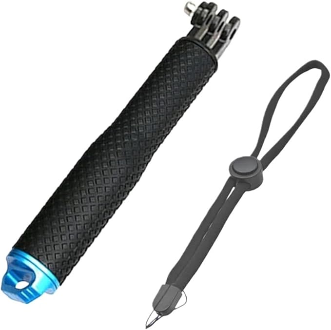 Compatible for GoPro,Compatible for Insta360, 19-Inch Extension Selfie Stick, Aluminum Waterproof Tripod Monopod for Outdoor Photography