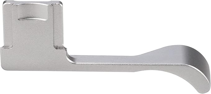 Haoge THB-X4S Hand Grip Metal Hot Shoe Thumb Up Rest for Fujifilm Fuji X-E4 Camera Silver
