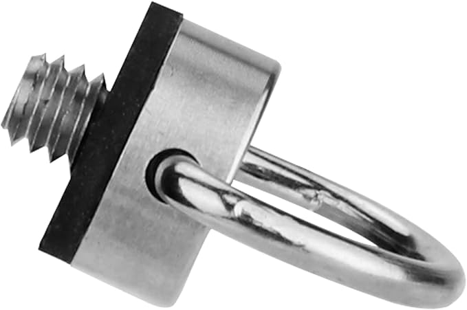 Shaft Thread D-Ring 1/4 Inch Screw for Camera Tripod Monopod QR Plate DSLR Camera Rig Quick Release Plate