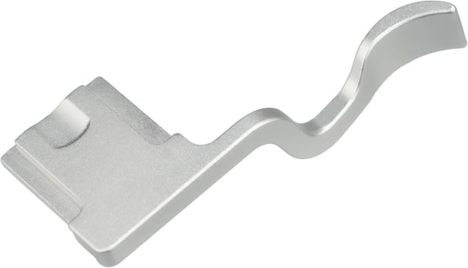 Metal Thumb Up Grip for for Fuji Fujifilm XT50 XT5 XT4 XT3 XT30 XT2 XT20 XT10 Digital Camera Hot Shoe Thumb Hand Grip Accessories (Silvery)